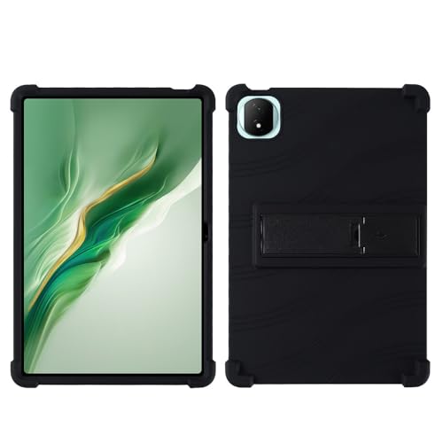 FKQLH Hülle für Honor Magic Pad 2 Tablet 12,3 Zoll, Stand Silikon kinderfreundliche Stoßfest Schützend Abdeckung Hüllen für Honor Magic Pad 2 Tablet 12,3 Zoll, Schwarz von FKQLH