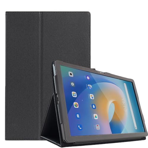 FKQLH Hülle für TCL NXTPAPER 11 Tablet, Leicht PU Leder Folio Ständer Schutzhülle Etui Case für TCL NXTPAPER 11 Tablet 11 Zoll, Schwarz von FKQLH