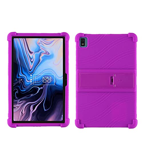 FKQLH Hülle für iPad 10. Generation 10.9'' 2022, Stand Silikon kinderfreundliche Stoßfest Schützend Abdeckung Hüllen für iPad 10. Generation 10.9'' 2022, Lila von FKQLH