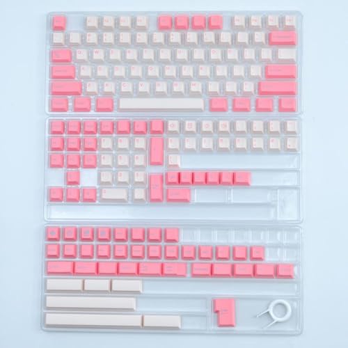 FKRTQIYN KBDIY -Profil Double Shot PBT Keycap Set 166 Mechanische Tastaturen GMK67 Fizz K617 Benutzerdefiniertes DIY von FKRTQIYN