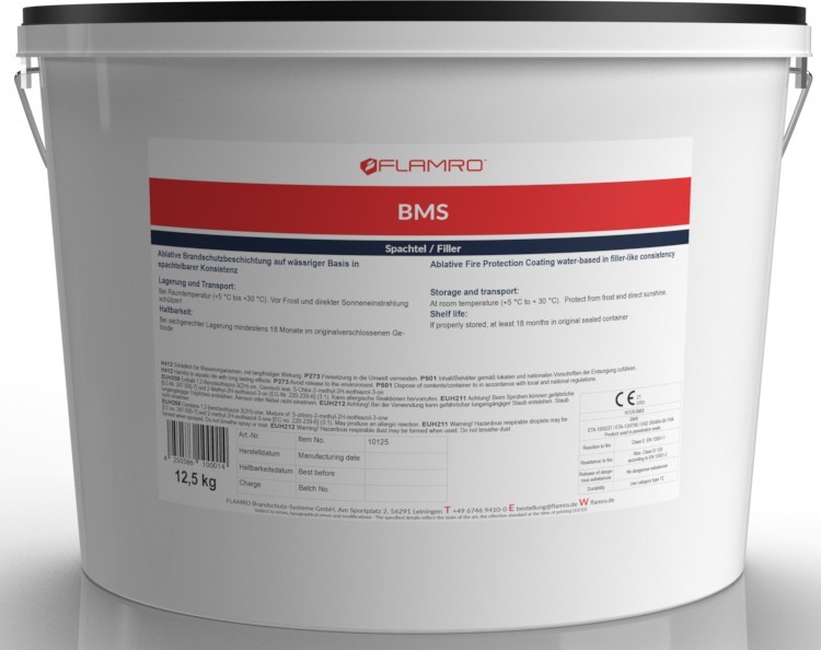FLAMRO Brandschutz BMS Spachtel 10125 12,5kg FLAMRO Brandschutz BMS Spachtel 10125 12,5kg von FLAMRO Brandschutz