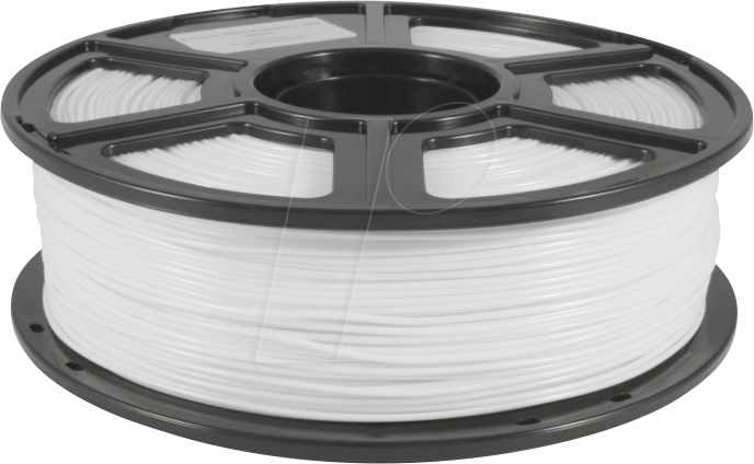 FF 2955001 - PETG-Filament, 1,75 mm, weiß, 500 g von FLASHFORGE