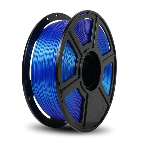 FLASHFORGE 3D Drucker Filament Chameleon PLA Farbwechsel-Filament 1.75mm, wechselt die Farbe mit Licht und Winkeln, 1KG Spule (2.2lbs), Maßgenauigkeit +/- 0.02mm (Skydiver Blau) von FLASHFORGE