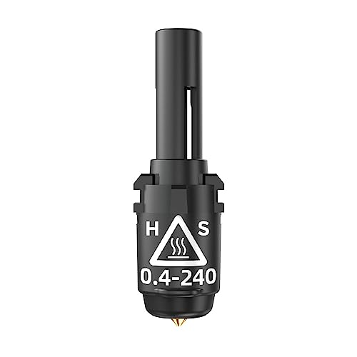 FLASHFORGE 3D Printer Parts Nozzle Assembly for Adventurer 3 Series/Adventurer 4 Series 3D Printer (0.4mm-240℃ Hochgeschwindigkeits-Kupfer Düse) von FLASHFORGE