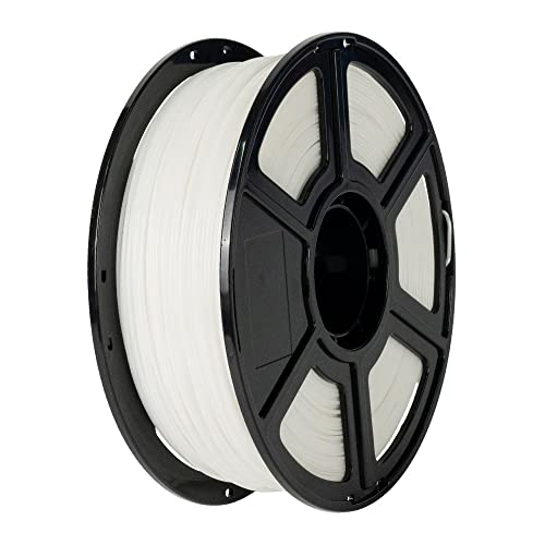 FLASHFORGE ABS PRO 3D-Drucker-Filament, Robuste und Hitzebeständige Filamente, 1kg Spule (2.2lbs), Maßgenauigkeit +/- 0,02 mm, Starke und Langlebige ABS-Verbrauchsmaterialien (Durchsichtig) von FLASHFORGE