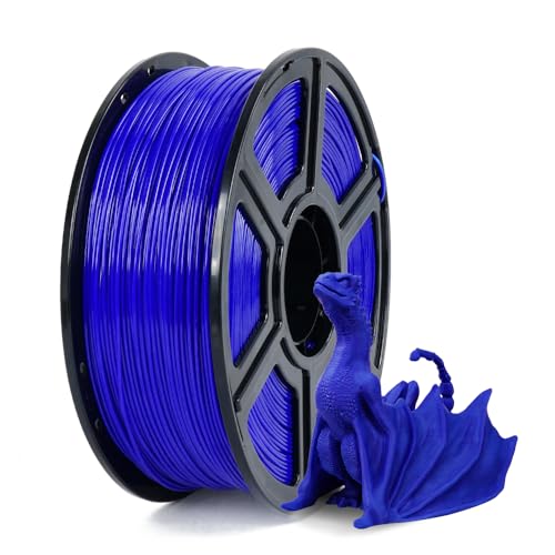 FLASHFORGE ASA Filament 1,75mm, Anti-UV ASA 3D-Drucker-Filament, Maßgenauigkeit+/-0,02mm, hitze- & wetterbeständiges ASA 3D-Filament, perfekt für den Druck von Funktionsteilen im Freien (Blau) von FLASHFORGE