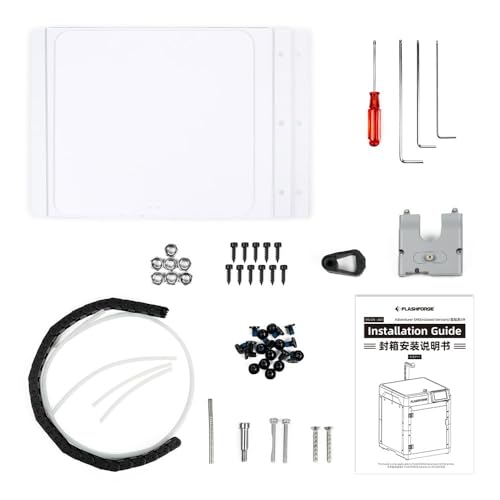 FLASHFORGE Adventurer 5M 3D-Drucker-Gehäuse-Kit, Geräuschreduzierung und geruchsneutral, DIY Das Gehäuse entsperren mehr Filamente erfordern hohe Temperatur wie ABS, ASA... FLASHFORGE Adventurer 5M 3D-Drucker-Gehäuse-Kit, Geräuschreduzierung und geruchsneutral, DIY Das Gehäuse entsperren mehr Filamente erfordern hohe Temperatur wie ABS, ASA... von FLASHFORGE