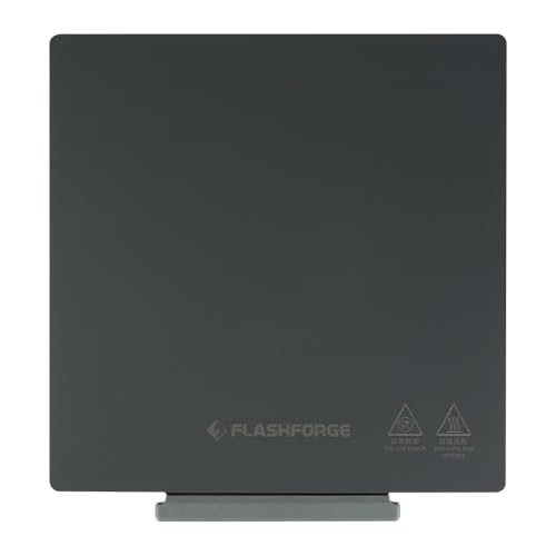 FLASHFORGE Adventurer 5M Pro 3D-Drucker-Plattform, Original magnetisches flexibles PEI-Aufkleberblatt für Adventurer 5M Series Drucker, perfekt für PLA/TPU/PLA-CF/PETG-CF von FLASHFORGE