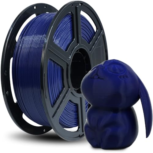 FLASHFORGE High Speed PLA Filament 1.75mm, Druck bis zu 8x schneller, 500mm/s Schnelldruck 3D Drucker Filament, HS PLA für optimale Effektivität bei hohen Geschwindigkeiten (Cobalt Blue) von FLASHFORGE