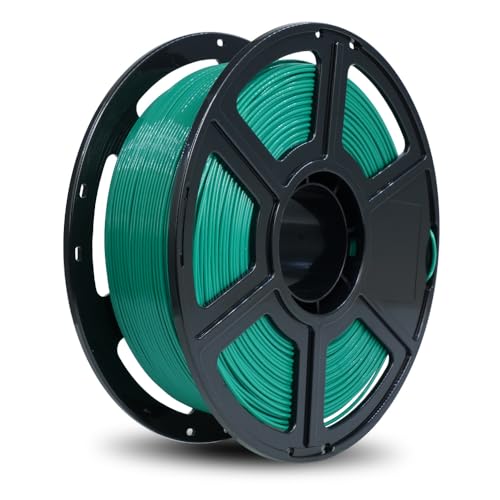 FLASHFORGE High Speed PLA Filament 1.75mm, Druck bis zu 8x schneller, 500mm/s Schnelldruck 3D Drucker Filament, HS PLA für optimale Effektivität bei hohen Geschwindigkeiten (Turquoise Green) von FLASHFORGE