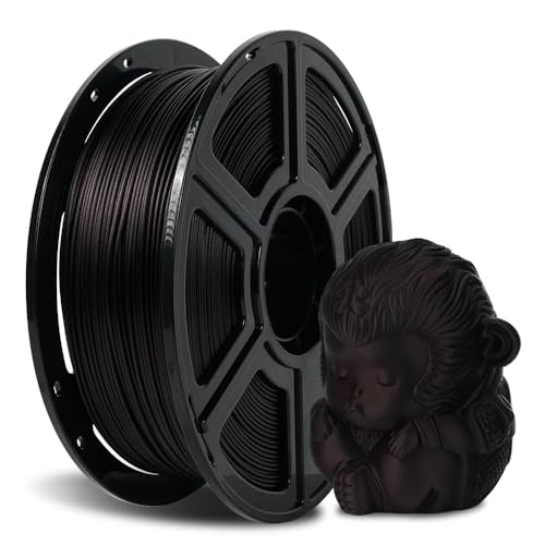 FLASHFORGE Kohlefaser PLA Filament 1.75mm, Kohlefaserverstärktes PLA 3D Drucker Filament, 1KG Spule Maßgenauigkeit +/- 0.02mm, hohe Festigkeit & hohe Abriebfestigkeit (Marsala) von FLASHFORGE