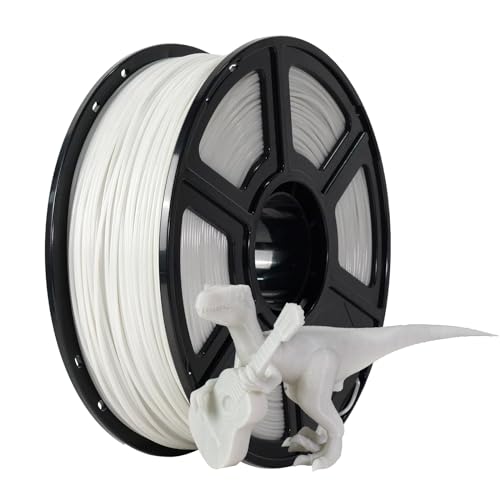 FLASHFORGE Sparkle ASA-Filament, 1,75 mm, 3D-Drucker-Filamente, 1 kg Spule, Maßgenauigkeit +/- 0,02 mm (Sparkle ASA Weiß) von FLASHFORGE