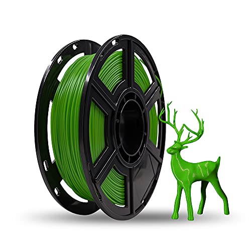 Flashforge® PLA 3D-Druck-Filament, 1,75 mm, 0,5 kg/Rolle für Finder und Abenteurer 3 (grün) von FLASHFORGE