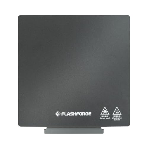 Flashforge Build Plate PC Sheet für Adventurer 5M-Serie, Flexibles PC Sheet mit ausgezeichneter Haftung für ABS/ASA von FLASHFORGE