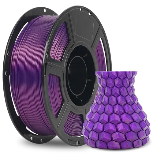 Flashforge Sparkle HS PLA Filament 1,75 mm 1 kg - Hochgeschwindigkeits-3D-Druckfilament mit Glitzereffekt in schimmerndem Aurora-Lila Flashforge Sparkle HS PLA Filament 1,75 mm 1 kg - Hochgeschwindigkeits-3D-Druckfilament mit Glitzereffekt in schimmerndem Aurora-Lila von FLASHFORGE