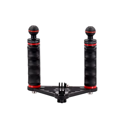 Mini Kameraschiene für Actionkamera mit Handgriff Kugel 25 mm für GoPro DJI Osmo Paralenz Apeman FLEX-ARM MT04 Mini Kameraschiene für Actionkamera mit Handgriff Kugel 25 mm für GoPro DJI Osmo Paralenz Apeman FLEX-ARM MT04 von FLEX-ARM