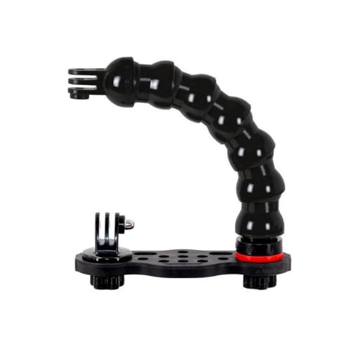 FLEX-ARM Unterwasser-Halterung GoTray mit 3/4 Flexibler Arm und Adapter Unterwasserlichter Tauchlicht für GoPro DJI Action Camera GOTR05 FLEX-ARM Unterwasser-Halterung GoTray mit 3/4 Flexibler Arm und Adapter Unterwasserlichter Tauchlicht für GoPro DJI Action Camera GOTR05 von FLEX-ARM