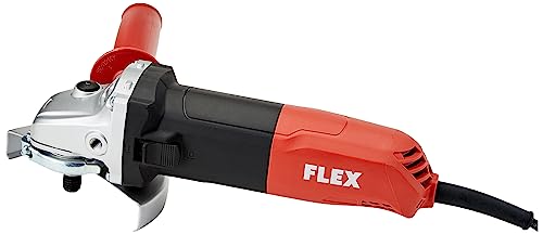 Flex Winkelschleifer L 1001 (ø 125 mm, Schleifmaschine inkl. Zusatzhandgriff, Schutzhaube werkzeuglos verstellbar, ergonomische Bauform, Spindelarretierung) 438340 von FLEX