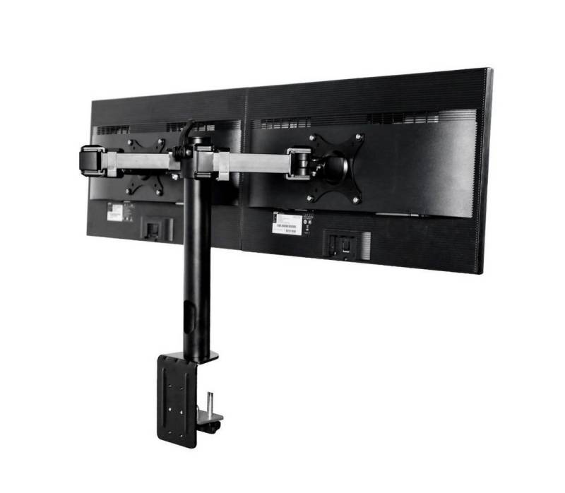 FLEXISPOT D1D/D1DP Monitor-Halterung, (Monitorhalter Tischhalterung Standfuß mit 2 Armen für 2 Monitore) von FLEXISPOT