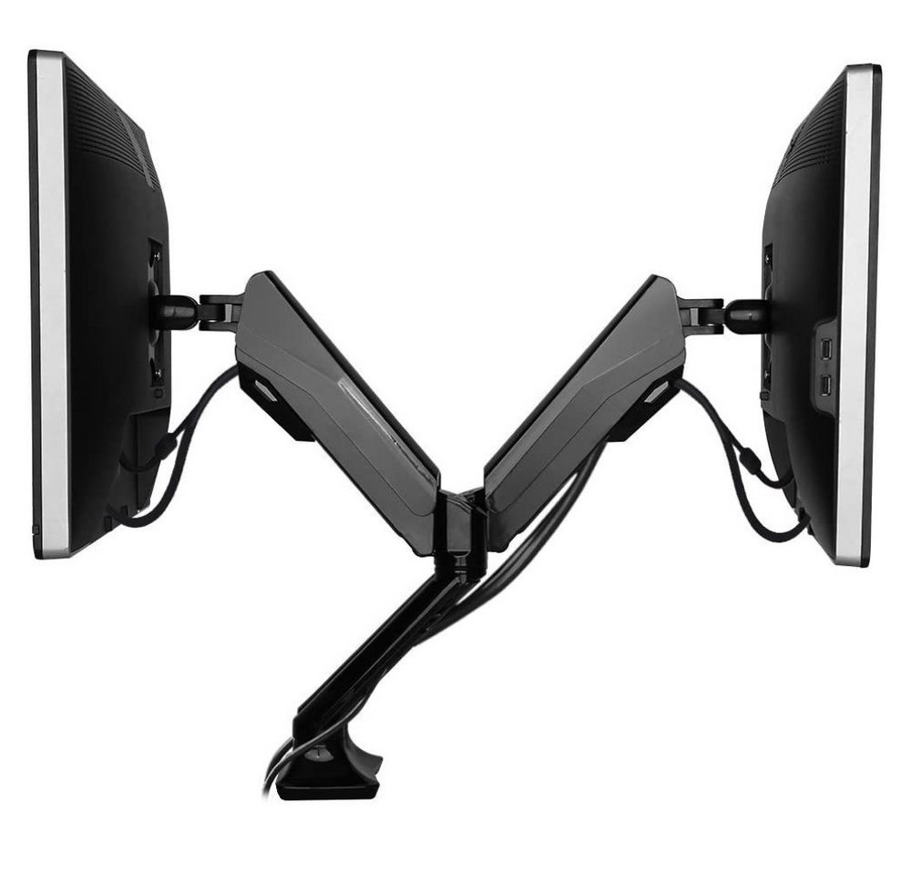 FLEXISPOT F6 Monitor-Halterung, (25-76cm) Tischhalterung Monitorhalter Monitorhalterung Standfuß) von FLEXISPOT