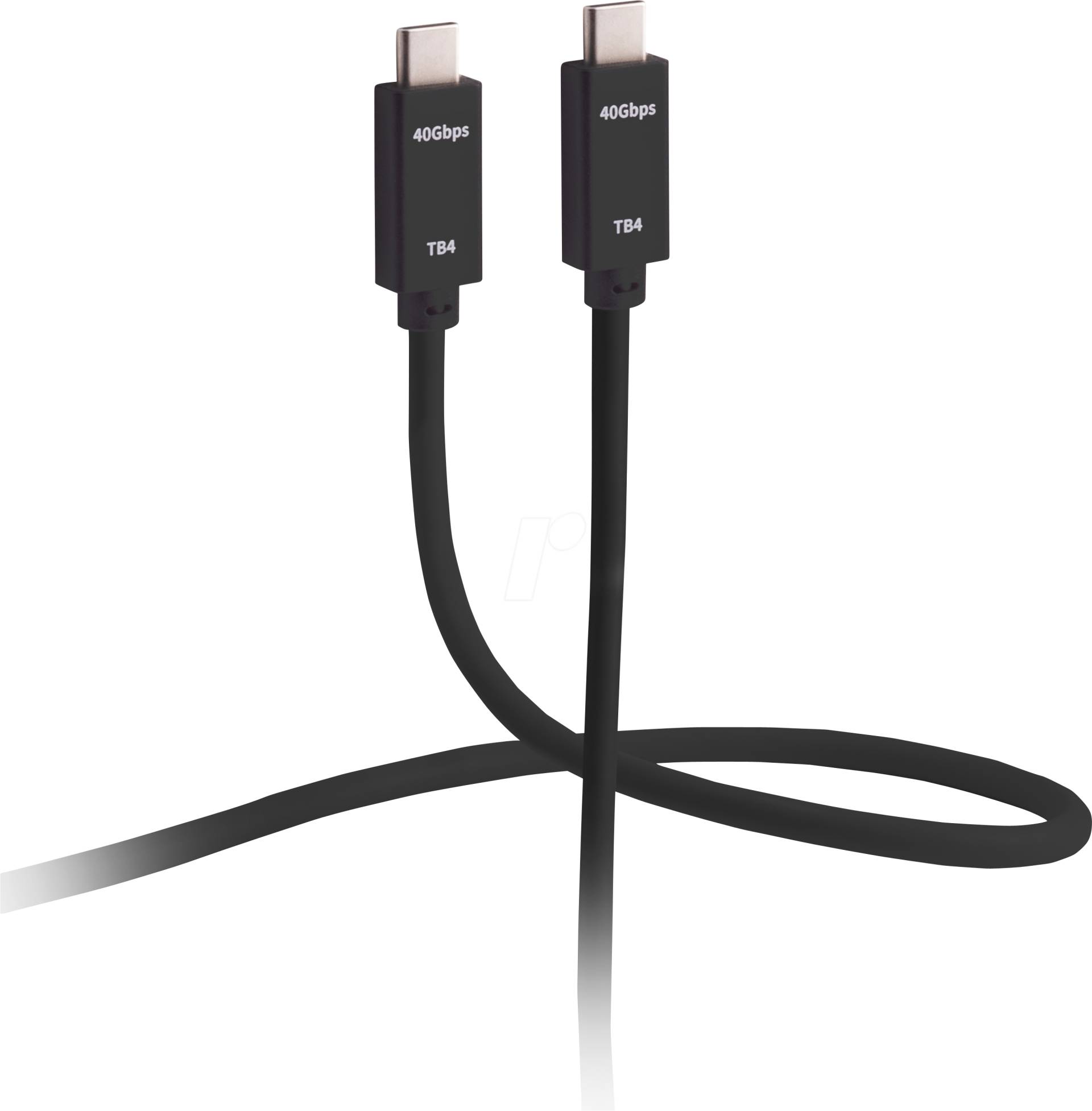 FLX FL31-77005 - USB 4.0 Kabel, 40 Gbit/s, 100 W, 8K 60Hz, 0,25 m von FLEXLINE