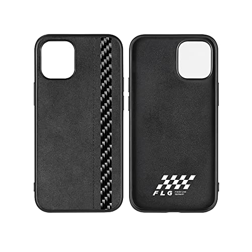 FLG | Alcantara Hülle für iPhone 12 & 12 Pro Case mit Carbon Fiber Handyhülle Schwarz – kompatibel mit iPhone 12/12 Pro 6,1“ FLG | Alcantara Hülle für iPhone 12 & 12 Pro Case mit Carbon Fiber Handyhülle Schwarz – kompatibel mit iPhone 12/12 Pro 6,1“ von FLG FINISH LINE GERMANY