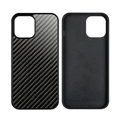 FLG | Carbon Handyhülle für iPhone 12 & 12 Pro – Echt Carbon Rückseite & TPU Rand – Robustes Case in Schwarz – Ultra Slim & Kratzfest FLG | Carbon Handyhülle für iPhone 12 & 12 Pro – Echt Carbon Rückseite & TPU Rand – Robustes Case in Schwarz – Ultra Slim & Kratzfest von FLG FINISH LINE GERMANY