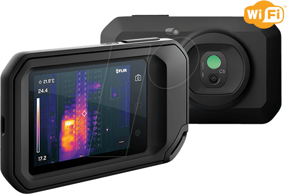 FLIR C5 - Wärmebildkamera FLIR C5, -20 °C ... +400 °C von FLIR