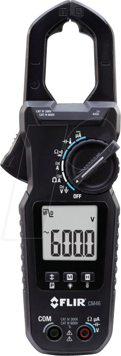 FLIR CM46 - Stromzange FLIR CM46, digital, TRMS, AC/DC, bis 400 A von FLIR