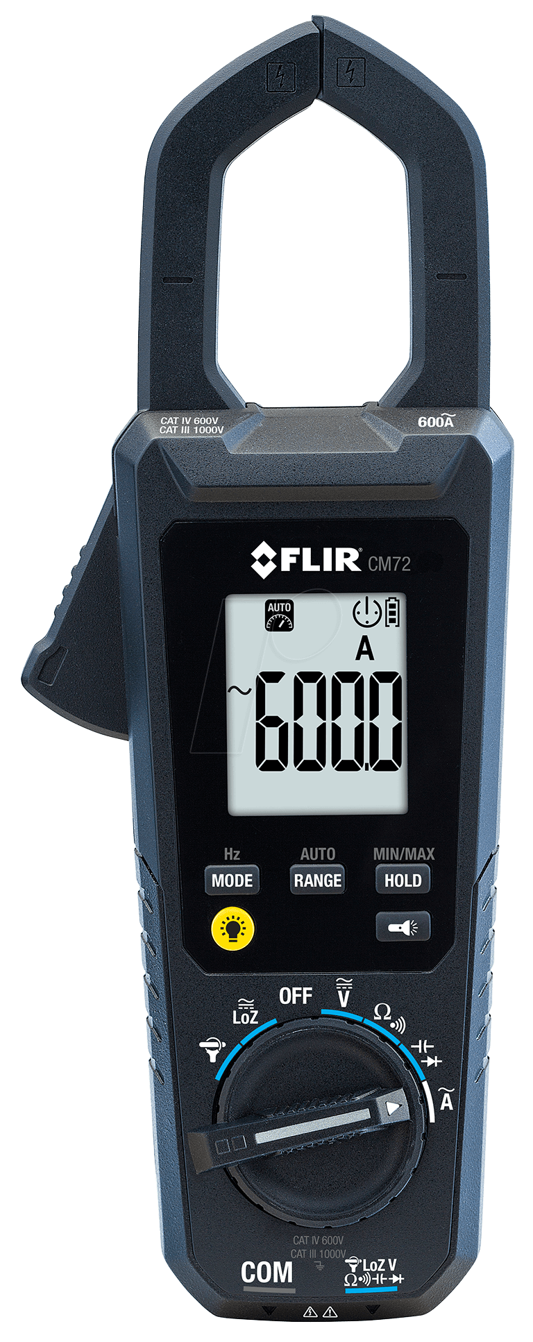 FLIR CM72 - Stromzange CM72, digital, AC, bis 600 A von FLIR