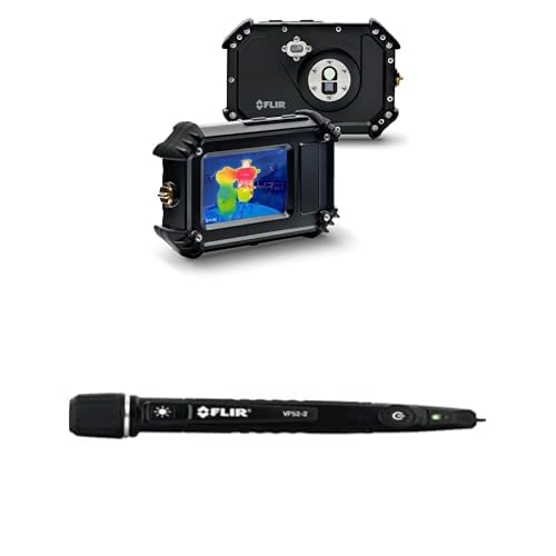 FLIR Cx5 Wärmebildkamera für explosionsgefährdete Bereiche mit WLAN: Infrarot-Bildgeber mit hoher Auflösung + berührungsloser Spannungsprüfer VP52-2 CAT IV im Paket FLIR Cx5 Wärmebildkamera für explosionsgefährdete Bereiche mit WLAN: Infrarot-Bildgeber mit hoher Auflösung + berührungsloser Spannungsprüfer VP52-2 CAT IV im Paket von FLIR