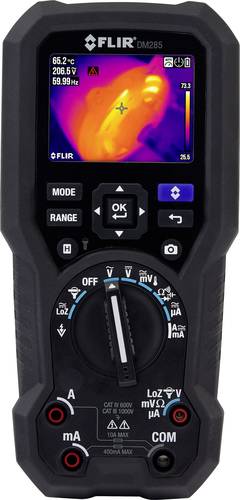 FLIR DM286 Hand-Multimeter integrierte Wärmebildkamera CAT III 1000 V, CAT IV 600V Anzeige (Counts) von FLIR