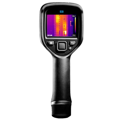 FLIR E8-XT - Handheld Infrared Camera - with Extended Temperature Range, MSX Image Enhancement Technology, Wi-Fi & Bluetooth for Instant Data Sharing - (320 x 240) von FLIR