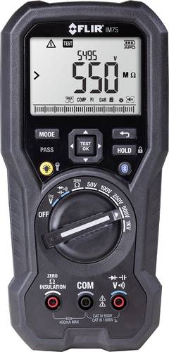 FLIR IM75 Hand-Multimeter digital Datenlogger CAT III 1000 V, CAT IV 600V FLIR IM75 Hand-Multimeter digital Datenlogger CAT III 1000 V, CAT IV 600V von FLIR