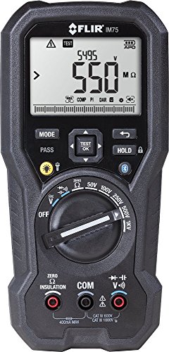 FLIR IM75 Hand-Multimeter digital Datenlogger CAT III 1000 V, CAT IV 600V von FLIR