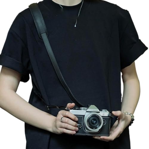 Kameratasche für Olympus OM-3 mit Griff, Leder, Kameratasche, Schutz für Olympus OM-3, echtes Leder, für Foto Schulter Handgelenk Kameratasche für Olympus OM-3 mit Griff, Leder, Kameratasche, Schutz für Olympus OM-3, echtes Leder, für Foto Schulter Handgelenk von FLKWOP