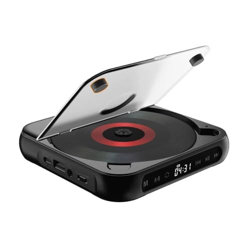 Tragbarer Player, Desktop-Retro-Player für Zuhause, Büro, wiederaufladbar, Vintage, für Studenten, Bluetooth-Lautsprecher/Ohrhörer-Player Tragbarer Player, Desktop-Retro-Player für Zuhause, Büro, wiederaufladbar, Vintage, für Studenten, Bluetooth-Lautsprecher/Ohrhörer-Player von FLKWOP
