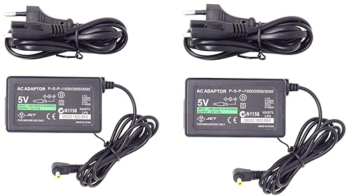 2X Ladegerät kompatibel mit Allen Modellen PSP Kabel mit Netzteil kompatibel mit Sony PSP 1000/2000/3000 Charge von FLLAGG20