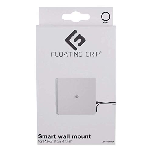 FLOATING GRIP® Wandhalterung für PlayStation 4 (PS4 Original) Farbe: Weiß 1x Wandhalterung für PlayStation 4 (PS4 Original) Speicherung PS4 (Original) an der Wand direkt neben Ihrem Fernseher oder versteckt es dahinter. von FLOATING GRIP