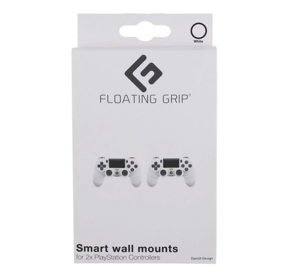 FLOATING GRIP Wall Mounts PlayStation Controller-Wandhalterung PS5 weiß Controller FLOATING GRIP Wall Mounts PlayStation Controller-Wandhalterung PS5 weiß Controller von FLOATING GRIP