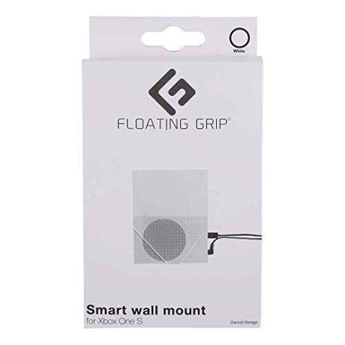 FLOATING GRIP Xbox One S wall mount by Floating Grip, Weiß, FG-XBOS-146W von FLOATING GRIP