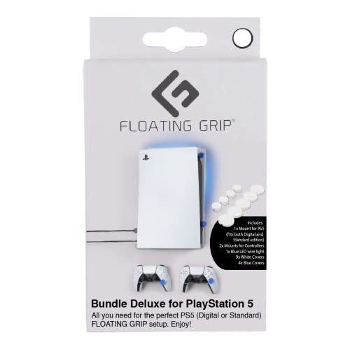 Floating Grip Wandhalterung 2xController weiß kompatibel mit PS5 Floating Grip Wandhalterung 2xController weiß kompatibel mit PS5 von FLOATING GRIP