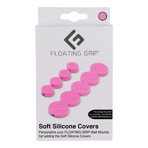 Soft Silicon Covers by FLOATING GRIP to cover FLOATING GRIP Wall Mounts - Pink (Electronic Games) von FLOATING GRIP