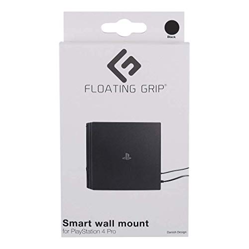 Wandhalterung für PlayStation 4 Pro von FLOATING GRIP® - Zum Patent angemeldet durch FLOATING GRIP ApS - Made in Dänemark von FLOATING GRIP