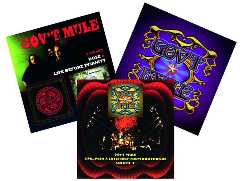 Gov't Mule - LIFE BEFORE INSANITY/DOSE/LIVE/LIVE 2 SET (CD) von FLOATING W