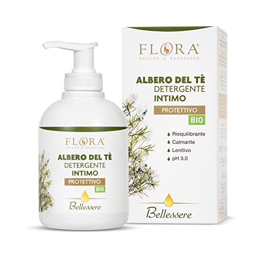 DETERGENTE INTIMO ALBERO DEL TE' - RIEQUILIBRANTE 250 ML BIO-BDIH DETERGENTE INTIMO ALBERO DEL TE' - RIEQUILIBRANTE 250 ML BIO-BDIH von Flora