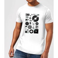 Florent Bodart Data Men's T-Shirt - White - 5XL von FLORENT BODART