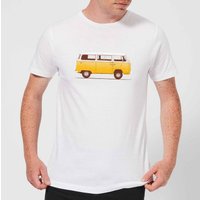 Florent Bodart Yellow Van Men's T-Shirt - White - 5XL von FLORENT BODART