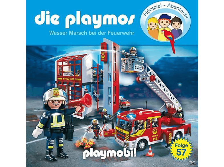 Die Playmos - (57)Wasser Marsch Bei Der Feuerwehr (CD) von FLORIAN FI