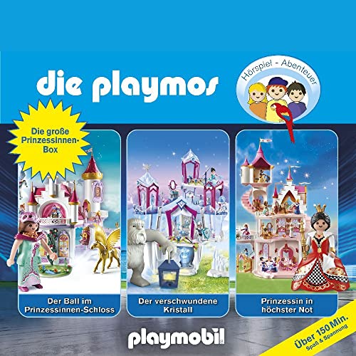 Die Playmos - Die große Prinzessinnenbox (Original Playmobil Hörspiele) [3CDs] von FLORIAN FI